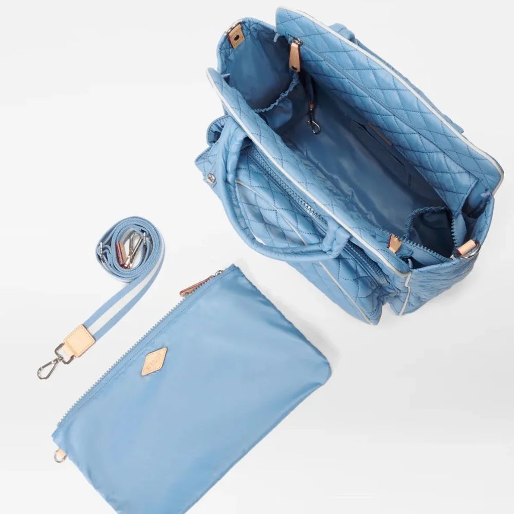 MZ Wallace PickleBall Tote: Cornflower Blue-NWT - Picture 3 of 4